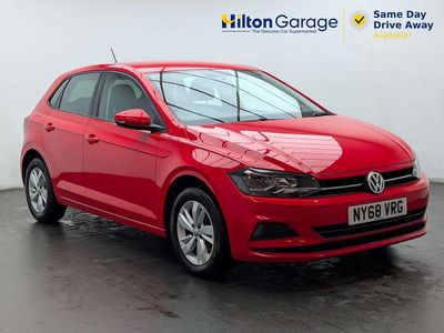 Used VW Polo SE 65 HP (47 kW) 2019 Red Hatchback