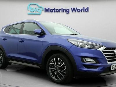 Blue Used 2019 Hyundai Tucson Premium SUV | £11,600 (Fair price)