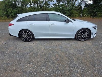 Used Mercedes CLA35 AMG Premium 2022 White Estate