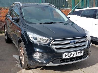 Used Ford Kuga Titanium 120 HP (88 kW) 2018 Black SUV
