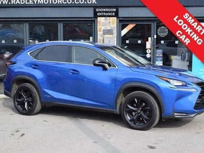 Used Lexus NX300h Sport Line 197 HP (144 kW) 2017 Blue SUV
