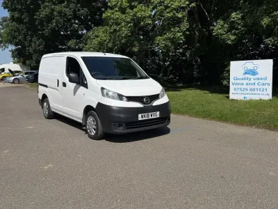 Used Nissan NV200 Acenta 90 HP (66 kW) 2018 White MPV