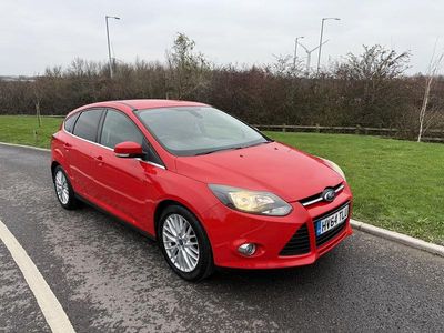 Red Used 2014 Ford Focus Zetec Hatchback | £3,999 (Fair price)