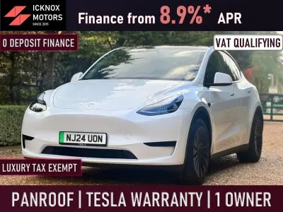 Begagnad Tesla Model Y RWD 219 kW (299 HK) 2024 Vit SUV