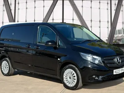 Used Mercedes Vito Progressive 136 HP (100 kW) 2023 Black Van