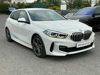 Used BMW 118 M Sport 134 HP (98 kW) 2024 White Hatchback