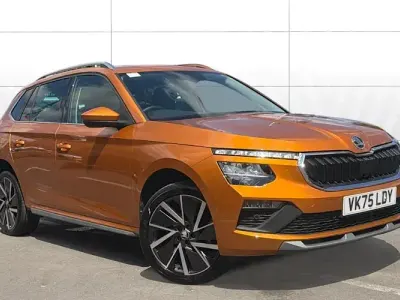 Used Skoda Kamiq SE L 150 HP (110 kW) 2025 Orange SUV
