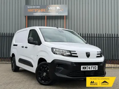 Used Peugeot Partner S 131 HP (96 kW) 2024 White MPV