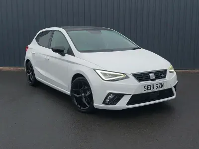 Used Seat Ibiza FR 80 HP (58 kW) 2019 White Hatchback