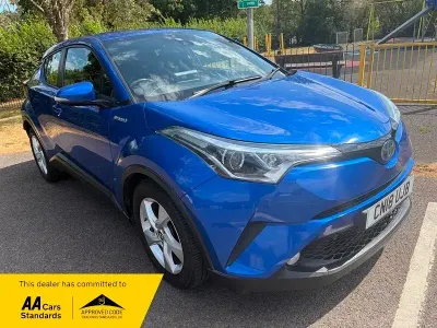 Used Toyota C-HR 122 HP (89 kW) 2018 Blue SUV