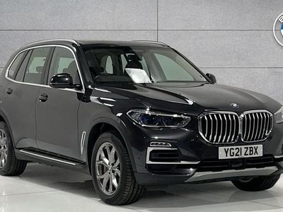 Grey Used 2021 BMW X5 xLine SUV | £36,950 (Fair price)