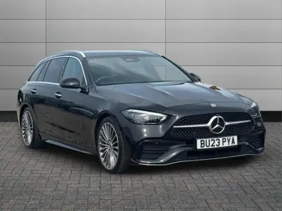 Used Mercedes C200 AMG Line Premium 221 HP (162 kW) 2023 Black Estate