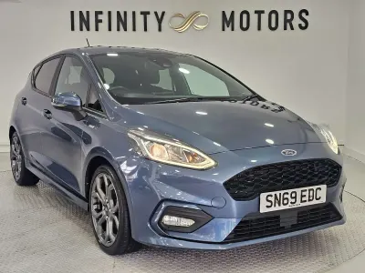 Used Ford Fiesta ST-Line 100 HP (73 kW) 2020 Blue Hatchback