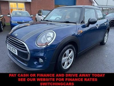 Blue Used 2016 Mini Cooper Hatch Hatchback | £5,595 (Fair price)