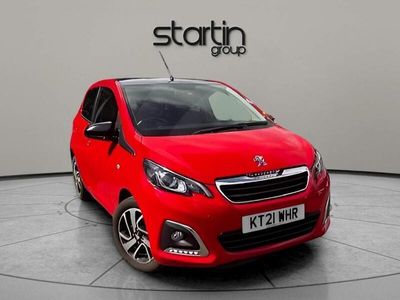 used Peugeot 108 1.0 ALLURE EURO 6 (S/S) 5DR PETROL FROM 2021 FROM REDDITCH (B98 0SD) | SPOTICAR
