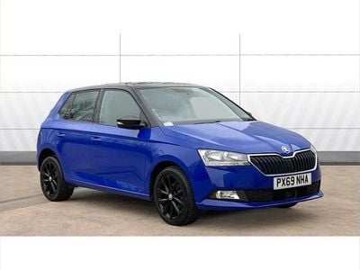 Used Skoda Fabia Colour Edition 95 HP (69 kW) 2019 Blue Hatchback