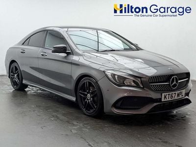 Used Mercedes CLA200 AMG line 2018 Grey Coupe