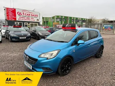 Used Vauxhall Corsa 90 HP (66 kW) 2019 Blue Hatchback