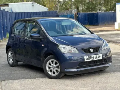 Used Seat Mii 59 HP (43 kW) 2014 Blue Hatchback