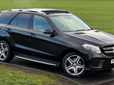 Used Mercedes GLE250 AMG Line Premium 204 HP (150 kW) 2016 Black Estate