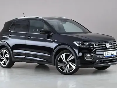 Used VW T-Cross R-line 110 HP (80 kW) 2021 Black SUV