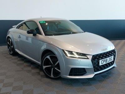 Used Audi TT Black Edition 180 HP (132 kW) 2018 Silver Coupe