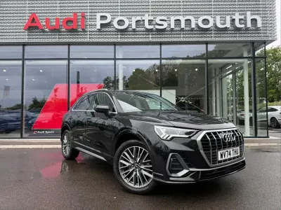 Used Audi Q3 S-Line 147 HP (108 kW) 2024 Black SUV