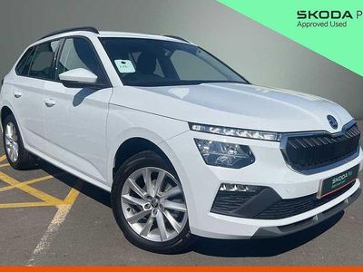 Used Skoda Kamiq SE 85 HP (62 kW) 2024 Moon white metallic SUV