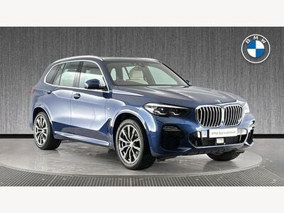 Used BMW X5 M Sport 340 HP (250 kW) 2020 Blue SUV