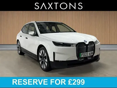 Used BMW iX Sport Line 239 kW (326 HP) 2022 White SUV