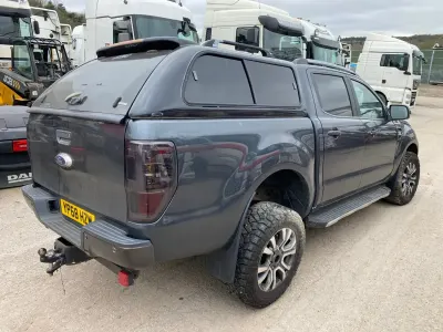 Używany Ford Ranger Wildtrack 200 KM (147 kW) 2018 Szary Pickup