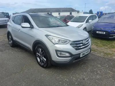 Used Hyundai Santa Fe Premium SE 197 HP (144 kW) 2013 Silver SUV