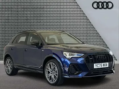 Used Audi Q3 S-Line 187 HP (137 kW) 2025 Blue SUV