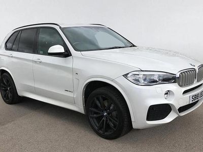 Used BMW X5 M Sport 313 HP (230 kW) 2018 White SUV
