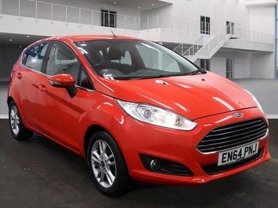 Used Ford Fiesta Zetec 2015 Red Hatchback