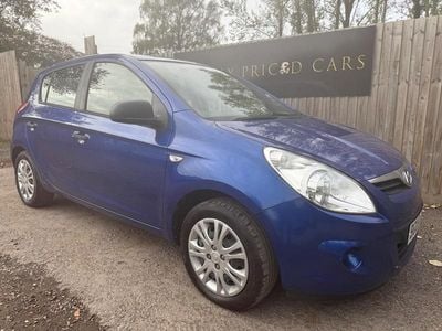 Blue Used 2009 Hyundai i20 Classic Hatchback | £1,489 (Fair price)