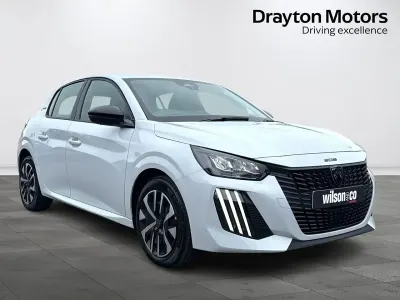Ny Peugeot 208 Style 101 HK (74 kW) 2026 Vit Halvkombi