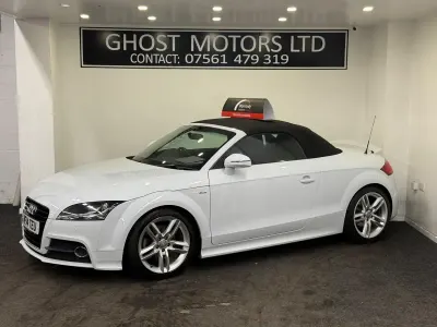 Begagnad Audi TT S-Line 2014 Vit Sportkupé