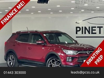 Used Ssangyong (KGM) Korando 163 HP (119 kW) 2021 Red SUV