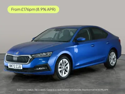 Begagnad Skoda Octavia SE Technology 110 HK (80 kW) 2023 Blå Halvkombi