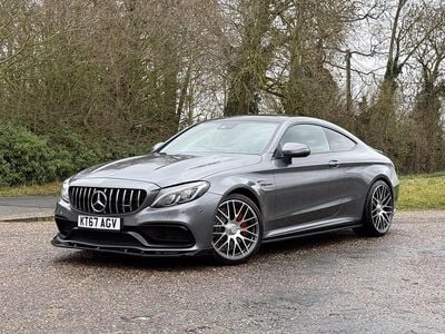 Grey Used 2018 Mercedes C63 AMG Premium Coupe | £38,948 (A bit pricey)