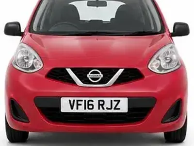 Begagnad Nissan Micra 2016 Röd Halvkombi