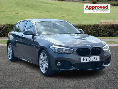 Usado BMW 118 M Sport 2018 Gris Utilitario