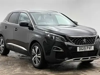 Used Peugeot 3008 GT-line 130 HP (95 kW) 2019 Black SUV