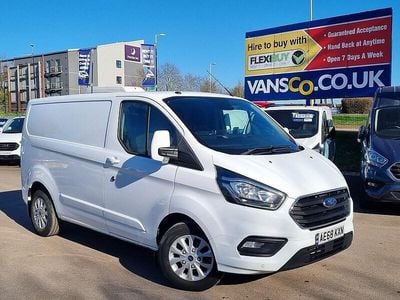 Used Ford Transit Custom Limited 170 HP (125 kW) 2019 White Van