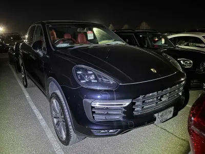 Used Porsche Cayenne Turbo 2015 Blue SUV