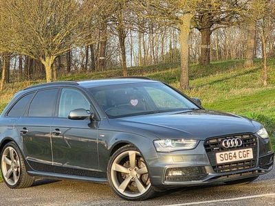 Used Audi A4 Black Edition 177 HP (130 kW) 2014 Grey Estate