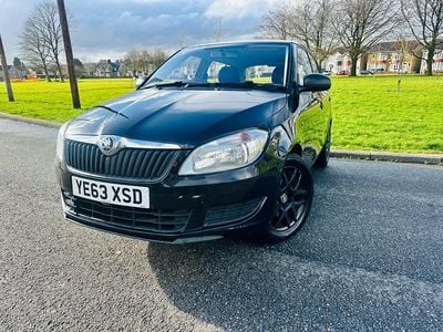 Used Skoda Fabia 105 HP (77 kW) 2013 Black Hatchback