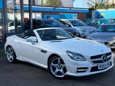 Used Mercedes SLK200 AMG 2012 White Cabriolet