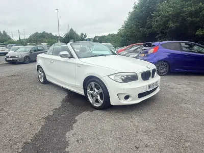 Used BMW 118 Cabriolet Exclusive 2013 White Cabriolet